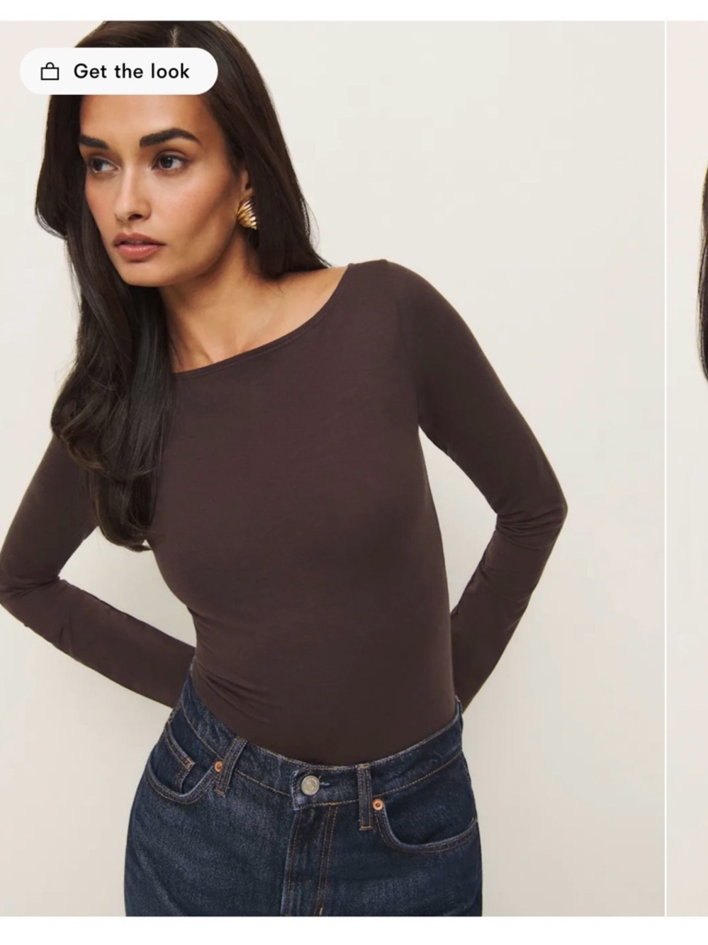 Reformation Willie knit top